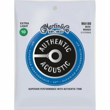 Martin MA180 Superior Performance SP 80/20 12-String Acoustic strings 10-47