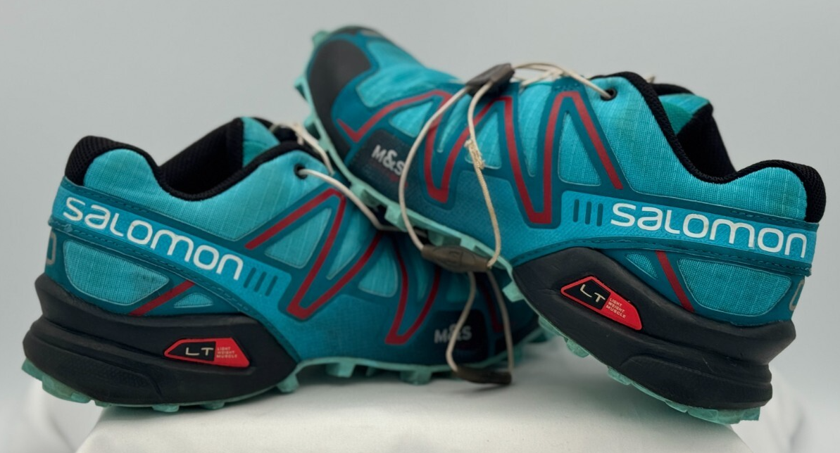 Scarpe da trekking corsa Salomon Speedcross 3 donna 643001 verde acqua taglia 6 1 2