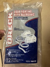 5 New Oreck Hypo Allergenic Odor Fighting Vacuum Bags Compact Canister PKBB120F