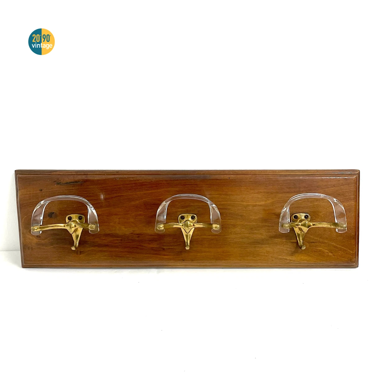 Arterameferro Attaccapanni In Ottone Brunito 7 Ganci – Stile Marina Nautico, Made In Italy