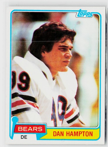 Dan Hampton #316 1981 Topps card