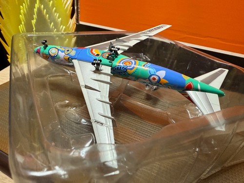 Avión de ensueño Qantas escala 1:400 Boeing 747-300 Nalanji rara librea dañada - Imagen 3 de 5