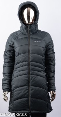 Women's COLUMBIA Karis Gale ll Long Jacket Knee-Length Insulated Warm Hooded