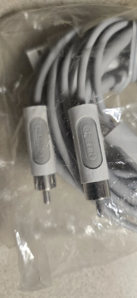 Cable AV compuesto Griffin Apple - Original - Nuevo en paquete 📺📱 Foto 2 de 4