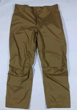 Beyond Clothing Wind Rain Pants Size Large Tan L4 L5 L6 Cold Weather Layering