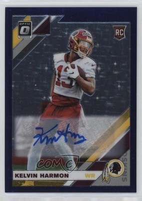 2019 Panini Donruss Optic Rookies 6/50 Kelvin Harmon #149 Rookie Auto RC 18t1