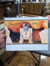 Kenny Baker Star Wars The Empire Strikes Authentic Signed 11x1 Photo jsa coa