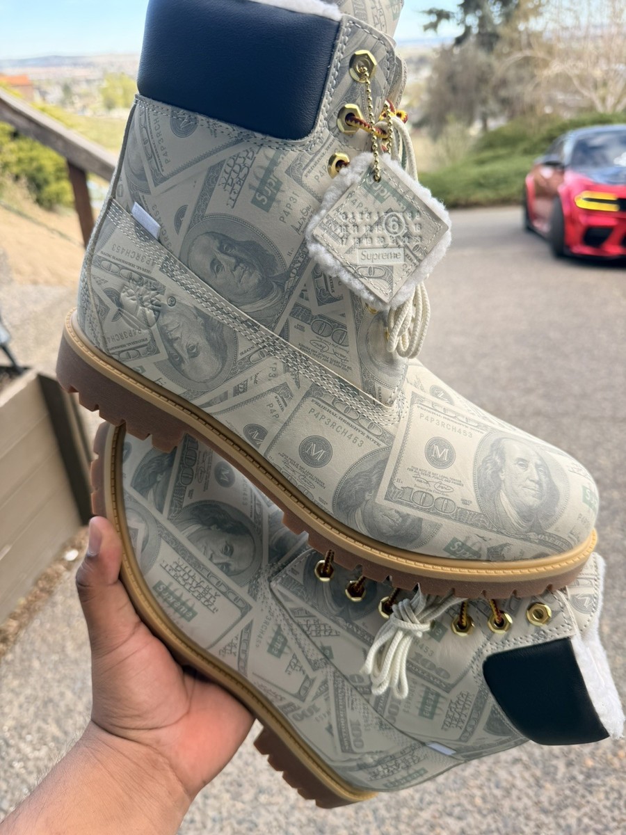 Supreme MM6 Maison Margiela Timberland. Sz 12 Brand New. Ships