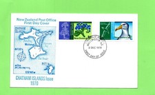 New Zealand First Day Cover; Chatham Islands Issue; 1970
