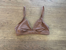 PINK Victoria's Secret Caramel MEDIUM DD Base Stretch Triangle Bralette Bra