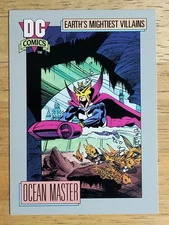 1992 Impel DC Comics Cosmic #101 Ocean Master's Oxygen-Filtering Helmet