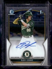 2023 Bowman Bjay Cooke  Chrome Prospects Autographs
