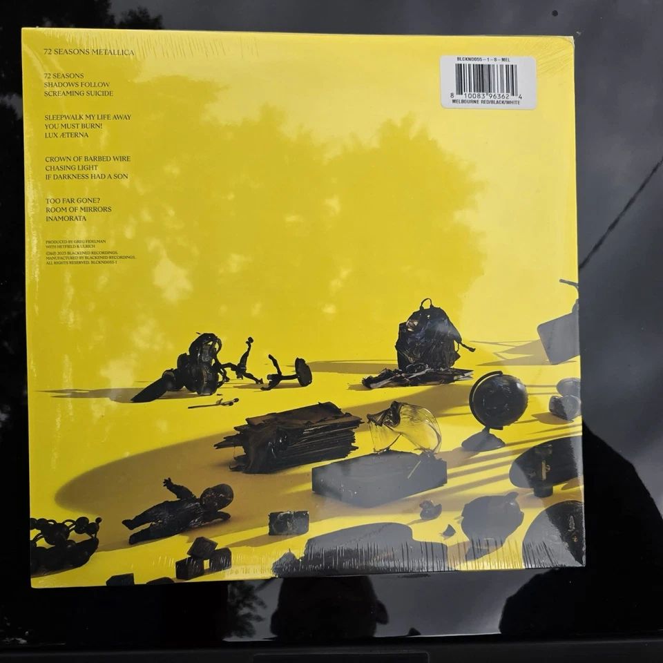 MELBOURNE Metallica 72 Seasons Vinyl LP Limited Edition 2025 Pop Up Store Sealed - Image 3 of 4