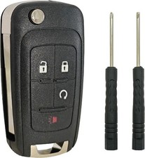 Replacement Key Fob Case Shell for Equinox Sonic Terrain Ke Style: 4 Buttons C