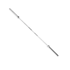 Cap OB-85C Barbell - Chrome Olympic Weight Bar, 7 ft, Silver