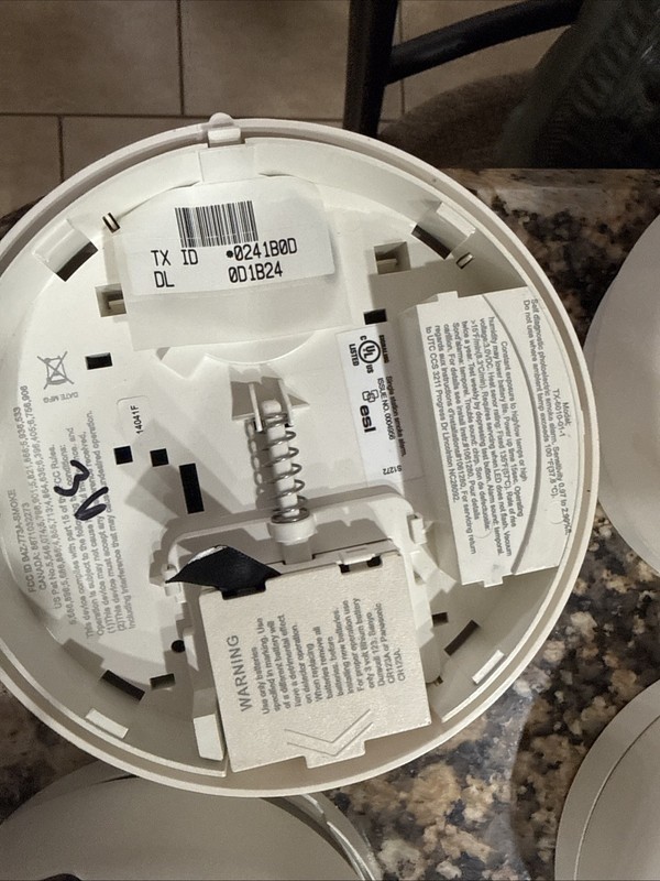 (5) GE/caddx/networx Smoke Detector