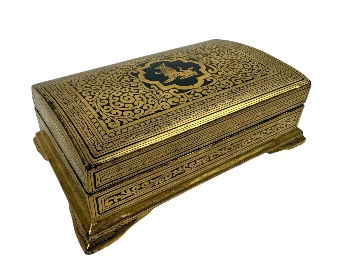 アンティーク　ミャンマー　蓋付き　香草入れ Burmese Antiques Boxes for sale | eBay