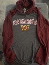 NWOT Men  s 2XLT Washington Commanders Lightweight Hoodie Fanatics Brand