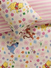 Disney Winnie The Pooh Single Duvet Cover Set W/pillowcase Reversible New