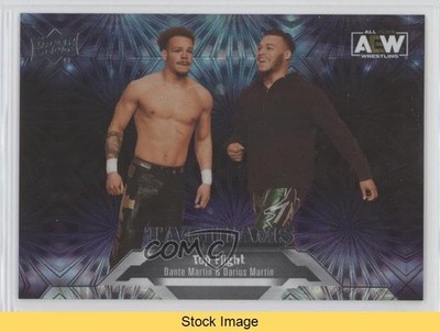 2023 AEW All Elite Wrestling Tag Teams Pyro Darius Martin Dante Patch READ 1i24