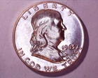 1963-D Franklin Half Dollar  GEM/BU **115-6