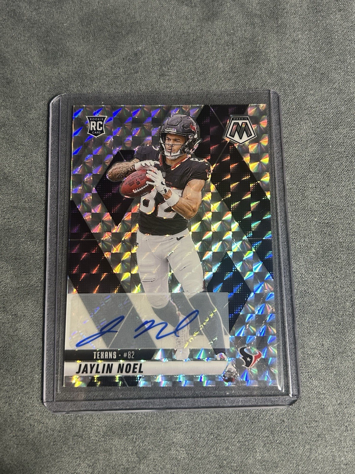 2025 Panini Mosaic Jaylin Noel #373 Auto RC