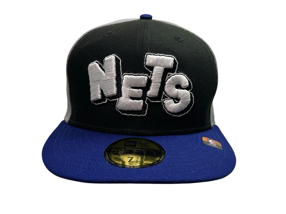 NWT New Era 59Fifty NBA Brooklyn Nets 23/24 City Edition Fitted Hat Size 7 3/8 - Image 2 of 4
