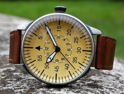 WW2 German Luftwaffe Fghter Plot Wrst Watch Wth O… - Gem