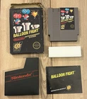 Balloon Fight (Nintendo NES, 1985) 5-Screw w/ Hangtab BLACK BOX CIB Complete