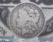 1888 "O" Morgan SILVER Dollar *NEW ORLEANS* Mint 💋HOT LIPS💋$1 #EC3 ECC&C, Inc.