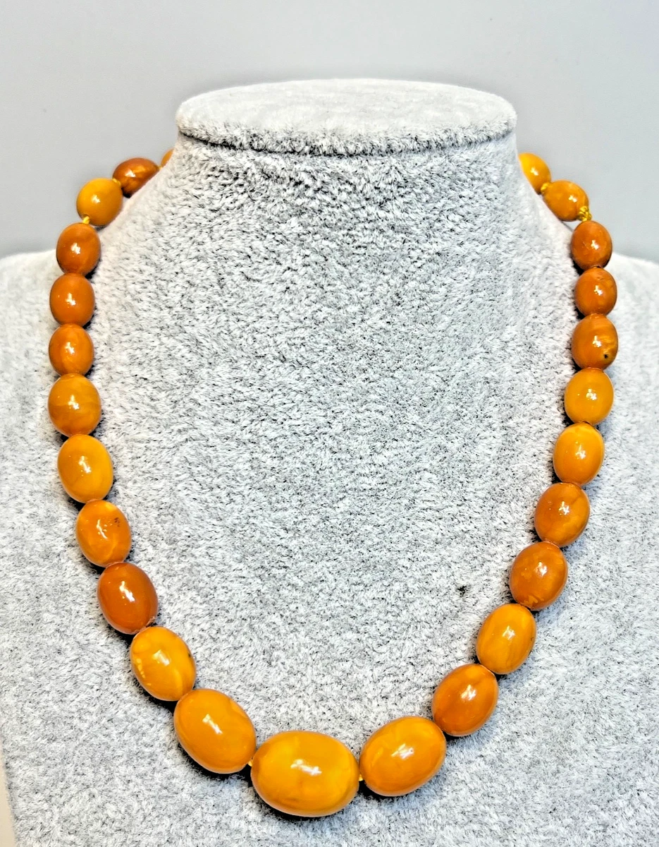 Amber Vintage & Antique Necklaces for sale | eBay UK