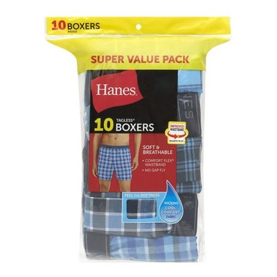 Hanes Herenondergoed, boxershorts, katoen, ComfortSoft boxershort voor heren, vochtafvoerend, ademend, multipack, M Hanes Herenondergoed, boxershorts, katoen, ComfortSoft boxershort voor heren, vochtafvoerend, ademend, multipack, M
