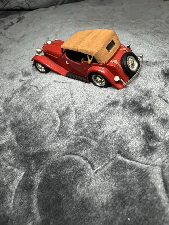 Modelo Western Models WMS43 1934 Jaguar SS1 Tourer escala 1/43 de metal blanco Foto 2 de 4