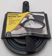 Woodland Scenics C1187 Plaster Mixing (Set of 3) EX/Box