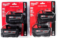 2 NEW IN PACK 48-11-1852 Genuine Milwaukee M18 4 48-11-1850 5.0 AH Batteries