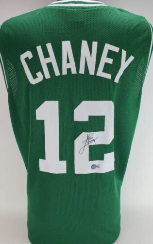 Maillot personnalisé signé Don Chaney Boston Celtics (certifié témoin Beckett) - Photo 1 sur 5