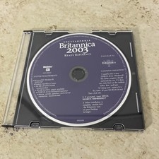 Encyclopaedia Britannica 2003 Ready Reference PC CD-ROM Windows Mac Disc