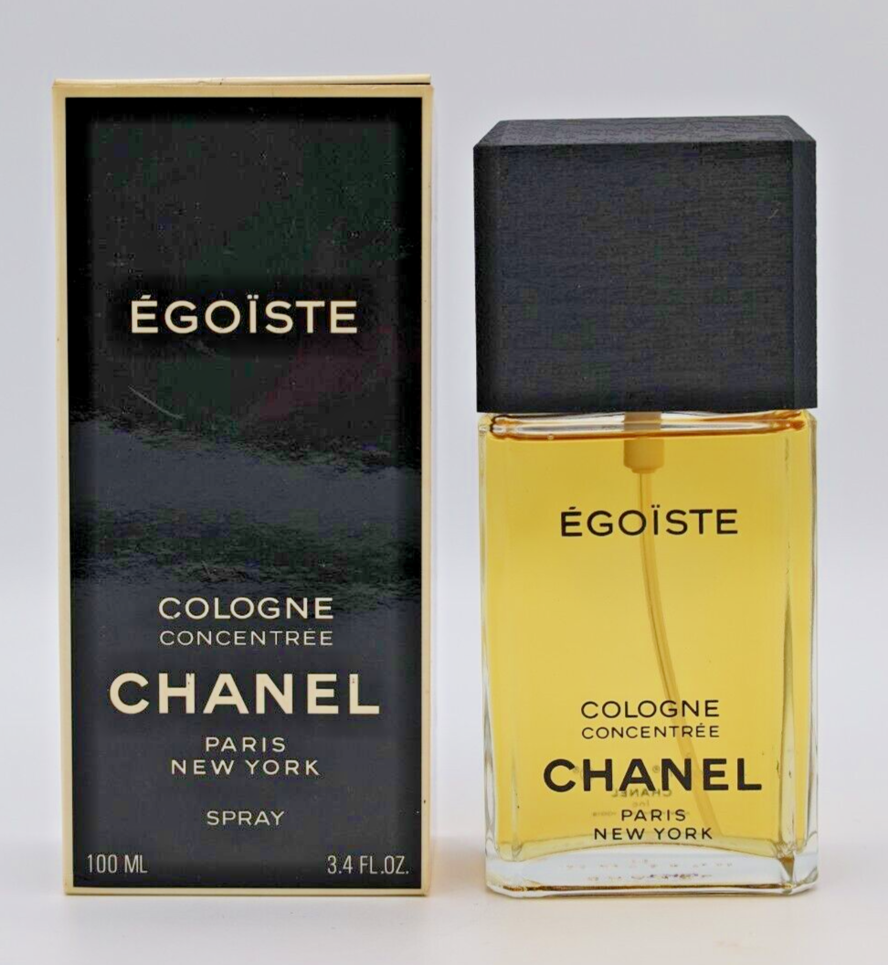Chanel Egoiste Cologne Concentree 100ml / 3.4 oz VINTAGE Chanel Egoiste Cologne Concentree 100ml / 3.4 oz VINTAGE