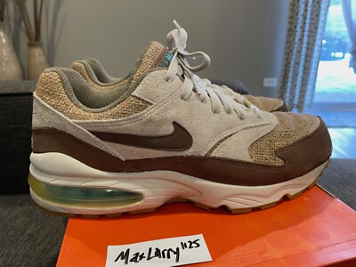 NIKE AIR BURST PREMIUM CREPE PACK MAX 1 90 BIRCH BROWN GULF BLUE 308615-221 10