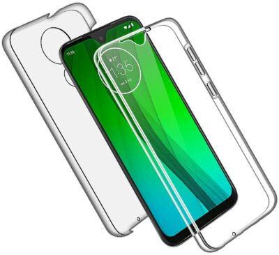 Für Motorola Moto G7 / G7 Plus Dual 360° Vorder- und Rückseite Gel Hülle