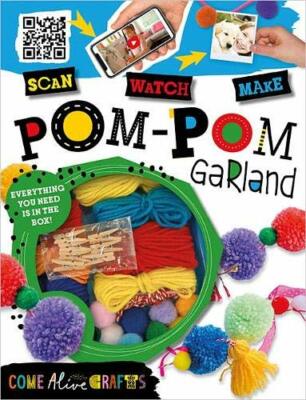 Make Believe Ideas, Come Alive Crafts - Pom Pom Garland Gift Craft Kit
