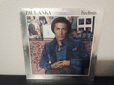 Paul Anka Signed Autographed Vinyl Record LP Feelings Album