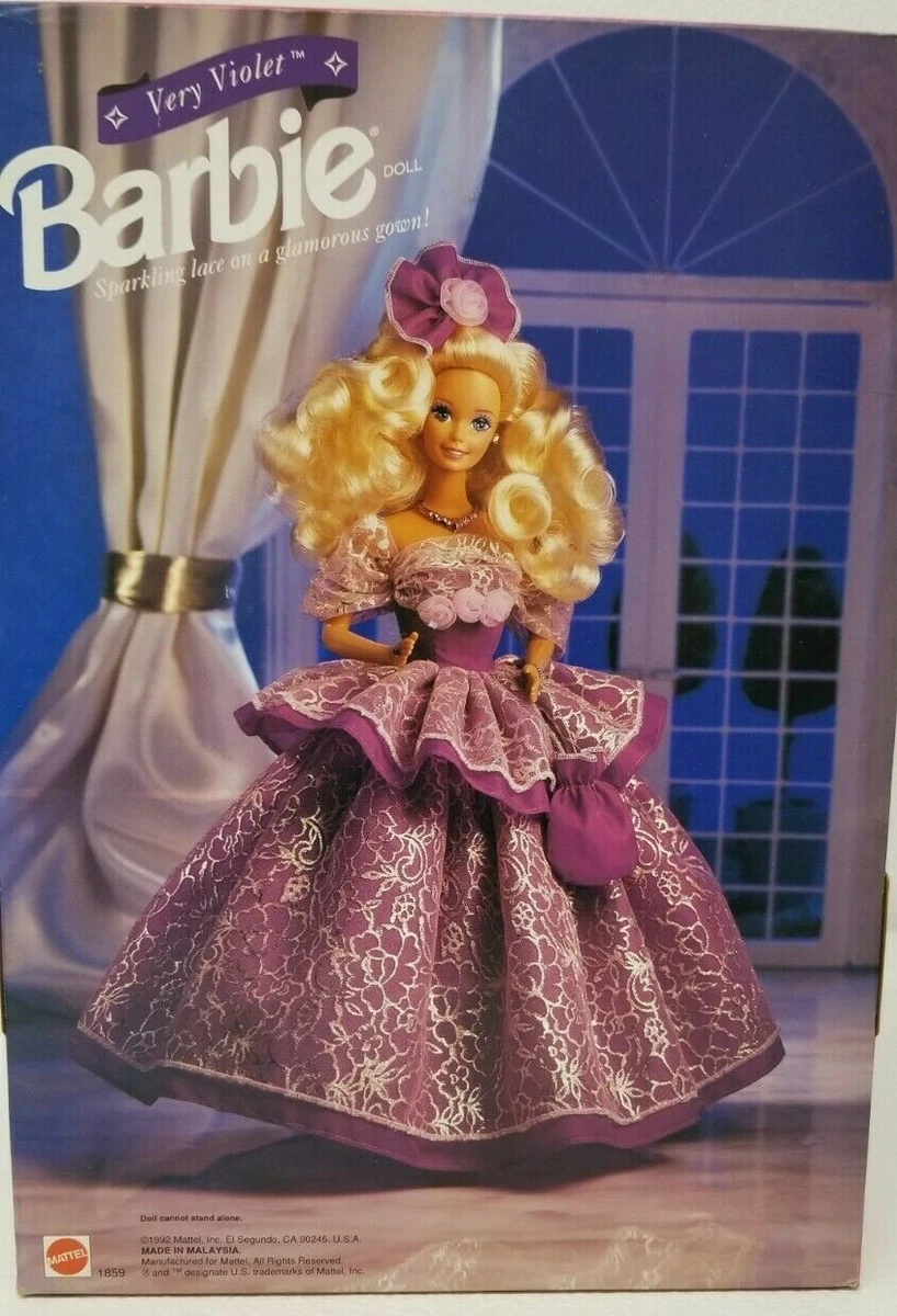 Barbie violeta sale