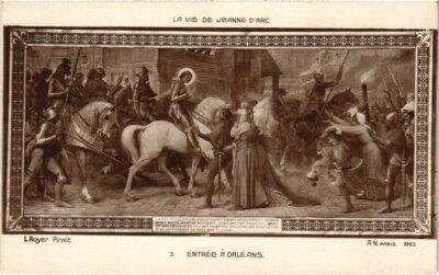 CPA AK 3. Entree a Orleans - Royer SALON DE PARIS (1355924)