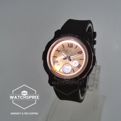 Casio Baby-G Standard Analog-Digital Brown Resin Band Watch BGA290
