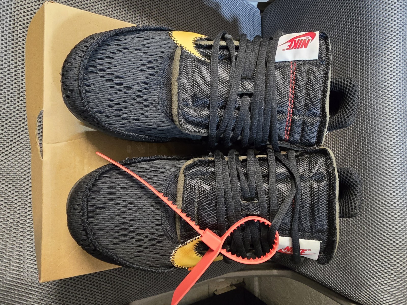 OFF WHITE X NIKE Nike Off White x Air Presto nere taglia 9 2018