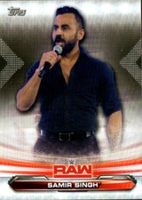 2019 Topps WWE RAW #64 Samir Singh