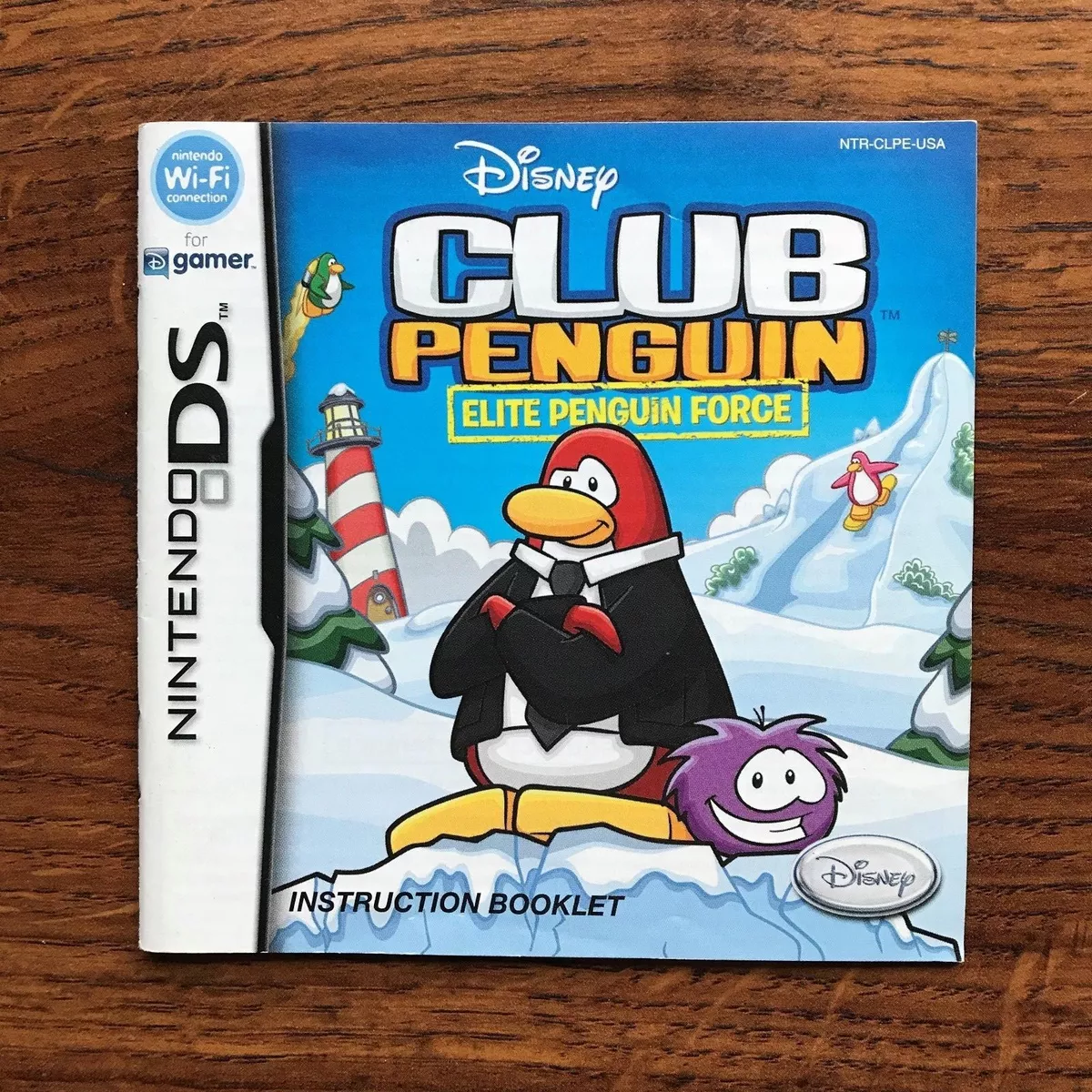 Nintendo Ds Club Penguin Elite Penguin Force Game With Case And Booklet