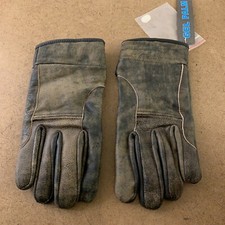 Daniel Smart Men's Small Premium Antique Brown Leather Cruiser Gloves DS42B NWT