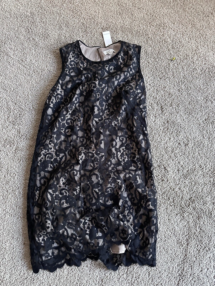 lace cocktail dress black Black Floral Lace And Feather Trimmed Short Sheath Cocktail Dress main image 0